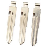 03 #   Lame de clé télécommande vierge non coupée en métal côté droit HON58R HON58RFH pour Keydiy KD Xhorse VVDI JMD
