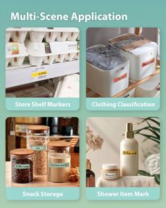 Mini Label Printer DIY Text Logo Handheld Home Thermal Sticker for 203dpi 1200mAh Battery Mobile Phone Connection Use - Product Image 2