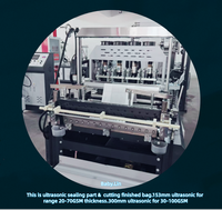 Machine de découpe et de couture automatique Baby.Lin pour sacs écologiques en PP non tissé, avec fonction d'impression intégrée