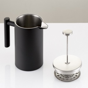 Double Wall Copper Coated Stainless Steel Tea Maker/ <strong>Coffee</strong> <strong>Plunger</strong> /French <strong>Coffee</strong> Press - Product Image 5
