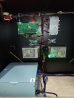 Console de jeu vidéo de tir à deux joueurs avec écran de 55 pouces, fonctionnant à monnayeur, pour salle de jeux commerciale intérieure (FEC)