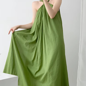 Soldes Exceptionnelles WTT Madame <span class=keywords><strong>Wan</strong></span> Robe Longue Bohème Réversible en Cachemire Léger Lavable – Style Déesse Élégante - Product Image 1