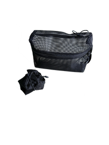 Malla de poliéster duradera, portátil y ligera para bolsas, cierre de cremallera seguro para almacenamiento de viaje y organización del baño - Product Image 2