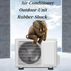 Rung giảm chấn chân Mat cho điều hòa không khí ngoài trời đơn vị giảm tiếng ồn khối cao su Pad giảm xóc 20-98 bờ - Product Image 3
