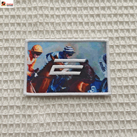 Patchs thermocollants 3D en relief, tissés, brodés et imprimés, appliques brodées de luxe de créateur pour vêtements et casquettes de camionneur