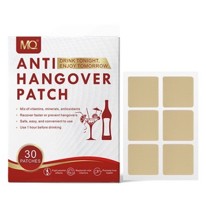 Byphane Patch Transdermique Anti-Gueule <span class=keywords><strong>de</strong></span> Bois à Base <span class=keywords><strong>de</strong></span> Vitamines, Facile à Utiliser Pendant le Sommeil ou les Fêtes Diurnes, Durée <span class=keywords><strong>de</strong></span> Conservation <span class=keywords><strong>de</strong></span> 2 Ans - Product Image 2