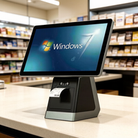 Terminal Punto de Venta Todo en Uno Android de 15.6 Pulgadas, Sistema POS de Escritorio con Pantalla Táctil, Modelo DC-1502H, 1 Año de Garantía de DiligenCe
