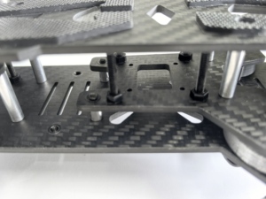 Châssis de drone de course pliable en fibre de carbone de 10 pouces avec trous de fixation et conception d'armes pour drones FPV - Product Image 4