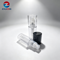 Flacon pulvérisateur en plastique PET transparent avec bouchon en forme de dôme, flacon pulvérisateur à fine brume rechargeable pour les soins de la peau et les parfums