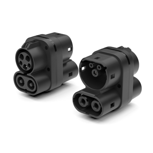 Adaptateur de charge pour véhicules électriques UNI LINK CCS1 vers CCS2, charge rapide DC 250 kW, 50A-300A, IP55 - Product Image 1