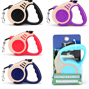 Guinzaglio Retrattile Automatico di Alta Qualità per Cani, Realizzato in Nylon e ABS con Impugnatura Antiscivolo per <span class=keywords><strong>un</strong></span> Facile Controllo delle Corse Repentine degli Animali - Product Image 4