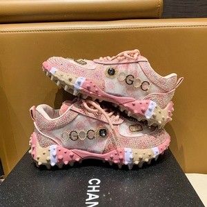 <span class=keywords><strong>รอง</strong></span>เท้าผ้าใบแฟชั่นสไตล์ยุโรปปี 2025 สำหรับคุณพ่อคนเดียว ผู้หญิง รุ่นใหม่ ฤดูร้อน ระบายอากาศได้ดี สวมใส่สบาย เหมาะสำหรับวิ่ง มีเชือกผูก ประดับด้วยคริสตัล - Product Image 6