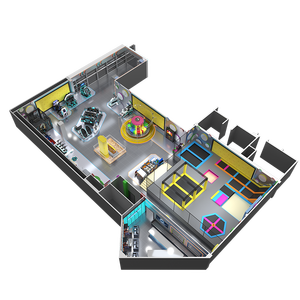 Pusat Permainan hiburan komersial perlengkapan taman tema Vr zona permainan kustom taman hiburan anak-anak besar - Product Image 1