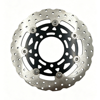 Disque de frein solide pour trottinette Maxi, plaque de frein épaissie, frein à disque pour trottinette à charge lourde et longue distance