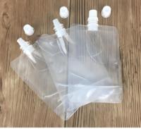 50ml 100ml 150ml Transparent Stand up bec boisson soja lait sac étanche jus liquide poche avec buse d'aspiration