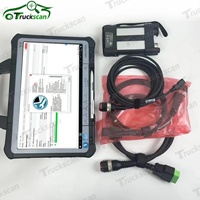 Lecteur de code de diagnostic pour camions lourds VOCOM II, outil de diagnostic pour tablette Vocom II PTT 2.8 E7450, interface USB, système d'exploitation Windows, 2 ans