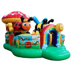 ปราสาทธีมเต่าทอง ผึ้ง และเห็ด พร้อมสระลูกบอล สนามเด็กเล่นเป่าลมสวนมหัศจรร<span class=keywords><strong>ย</strong></span>์สำหรับเด็ก - Product Image 3