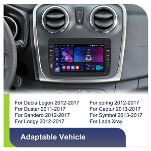 Podofo-Autoradio Android 7 ''<span class=keywords><strong>4</strong></span> + 64G sans fil CarPlay/Android Auto GPS WIFI FM RDS AI DSP pour Renault <span class=keywords><strong>Dacia</strong></span> Auto Electronics - Product Image 4