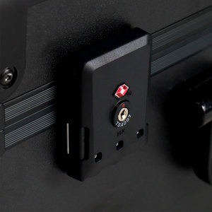 Boîte de rangement pour cartes de sport portable personnalisée à <span class=keywords><strong>4</strong></span> rangées en aluminium avec chariot - Product Image 4