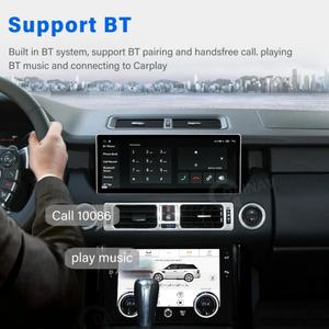 เครื่องเล่นมัลติมีเดียขนาด 12.3 นิ้ว สำหรับรถยนต์แลนด์โรเวอร์ เรนจ์โรเวอร์ V8 L322 ปี 2002-2012 พร้อมหน้าจอสัมผัสสำหรับควบคุมระบบปรับอากาศและวิทยุในรถยนต์ - Product Image 3