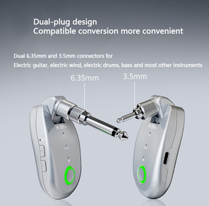 <strong>Wireless</strong> Audio <strong>System</strong> Electric <strong>Guitar</strong> Universal Audio Connector <strong>Wireless</strong> Signal <strong>Transmitter</strong> Bass Application Electric Blowpipe - Product Image 2