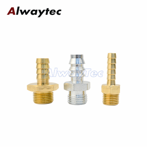 Raccordi Idraulici in Ottone con Filettatura Maschio BSP <span class=keywords><strong>3</strong></span>/<span class=keywords><strong>8</strong></span>\", Connettore per Tubi Carburante a Bassa Pressione - Product Image 1