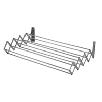 Étendoir de séchage de haut niveau sur le mur et cintre de jean utilisation dans le porte-vêtements extérieur porte-serviettes extensible mural