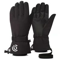Gants d'hiver confortables antidérapants pour hommes et femmes, gants thermiques chauds, gants chauffants imperméables à écran tactile pour le ski et la neige par temps froid