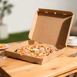 Boîtes à pizza en carton ondulé personnalisées en gros |   Emballage pour pizza de qualité alimentaire en toutes tailles - Product Image 3