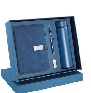 2025 Custom Corporate Gift Set Luxury Vacuum Cup Notebook Executive Kits Business Promotional Gift Set With Box