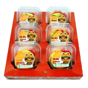 Nostalgico grande hamburger caramella gommosa fruttato aromatizzato QQ succo per gli studenti e i bambini rivestiti alla rinfusa Snack caramelle all'ingrosso - Product Image 4