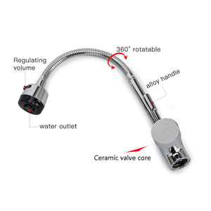 Grifo de cocina a leva singola <span class=keywords><strong>rubinetto</strong></span> da cucina calda a freddo tubo flessibile in Silicone 360 lavello da cucina <span class=keywords><strong>rubinetto</strong></span> acqua <span class=keywords><strong>rubinetto</strong></span> cucina - Product Image 4