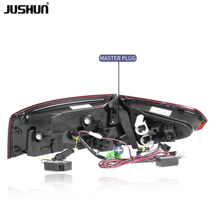 Feux arrière pour Audi <span class=keywords><strong>A5</strong></span> S5 2013-2016, accessoires de voiture, mise à niveau Plug and Play, feux arrière LED style RS5, JUSHUN - Product Image 6