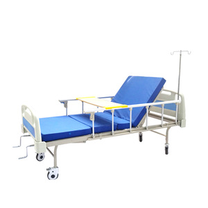 Cama de Hospital Manual con Manivela YK3020W-2 de Acero Inoxidable con Doble Manivela para Pacientes - Product Image 4