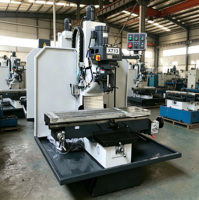 Nouvelle fraiseuse verticale X713 de moyenne capacité, corps en fonte épaisse, structure stable, broche ISO40, 5 CV, pour découpe de métaux lourds sur de longues périodes