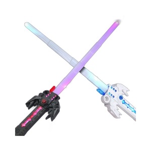 Espada Láser Genial para Niños, Palo de Plástico Telescópico Luminoso, Juguete con Luz, <span class=keywords><strong>Sable</strong></span> Transformable para Niños, Regalo para Fiestas - Product Image 5