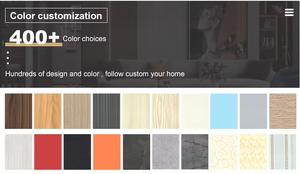 5mm/8mm película metálica tablero de carbón de bambú Panel de fibra de bambú Panel de pared WPC - Product Image 5