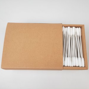 Commercio all'ingrosso 6 pollici Qtips lunghi grandi Cotton fioc eco-friendly per la pulizia dell'orecchio bastoncini di bambù per cani eco-friendly Cotton fioc - Product Image 5