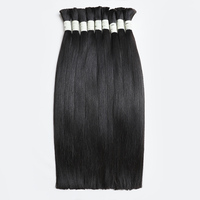 Extensions de cheveux naturels Remy blonds russes en gros, vierges non traités, double épaisseur, 100 % cheveux humains, teints au peigne pour approvisionnement en vrac