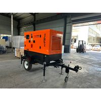 Generador Eléctrico o Planta de Energía, Generador Compacto de 40kwh, Generador Diésel de 25 Kva Montado en Remolque