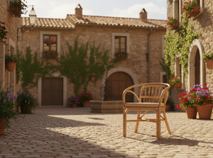 Fauteuil modulaire capitonné en rotin Dolvio, confortable et élégant, pour salon, chambre, bar à domicile, salle à manger - Product Image 2