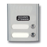 Módulo con 2 Botones OCC-ATT, Color Gris Claro, 11.6 cm de Longitud, Componente para Timbre - Product Image 1