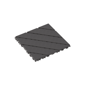 Azulejos de cubierta de enclavamiento de plástico DB, paquete de 44 azulejos de cubierta de PVC para Patio, 12 "x 12", cuadrados, impermeables, para exteriores, para todo tipo de clima - Product Image 1