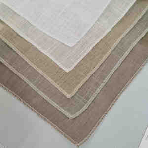 Cortina de gasa de lino y poliéster, tela transparente barata para sala de estar, <span class=keywords><strong>Luisa</strong></span>-3, gran oferta - Product Image 4