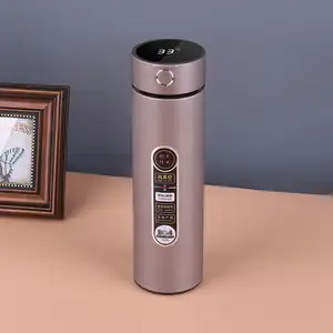 Disesuaikan Dinding Ganda Aqua Flask Vakum 304 Stainless Steel Vacuum Flask Hadiah Set