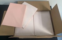 Alta calidad 100gsm papeles recubiertos A3 A4 hojas de papel de impresión por sublimación para transferencia de calor