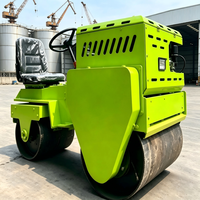 Compacteur d'asphalte autoporté à double tambour entièrement hydraulique ME080 600KG pour la compactation de petites constructions
