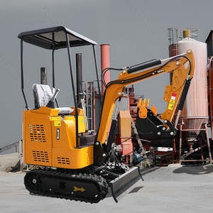 Mini Excavadora de Orugas al Mejor Precio, 1 Tonelada, Capacidad de Cucharón de 1.15m, Alto Momento de Carga, Cilindro Hidráulico Toshiba, Motor y Bomba - Product Image 4