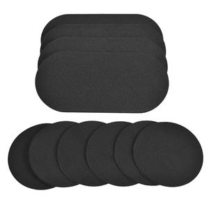 Set di 10 pezzi per grancassa Patch drumhead protettore pratica Drum pad per strumenti musicali