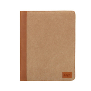 Card Storage A4 Clipboard Interview Resume Document Business Planner Organizer Leather Canvas Portfolio Folder
